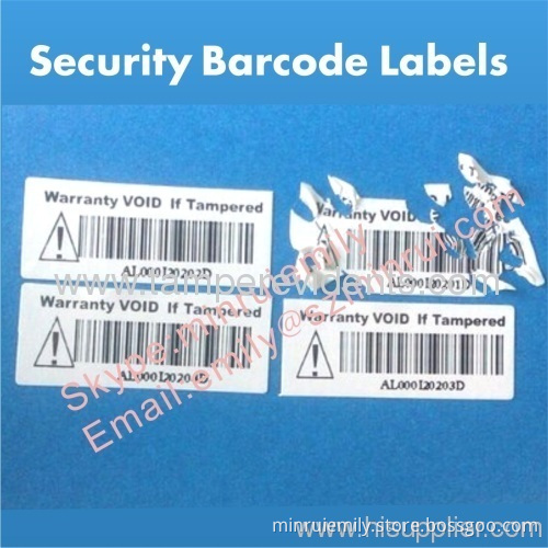 Custom Destructible Labels As Security Sealing Stickers,tamper Evident Labels In Rolls,fragile Destructive Labels 